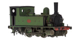7S-018-006W L & SWR L & SWR B4 0-4-0T Lined Green 91 Weathered