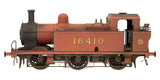 7S-026-DCC1W Gauge Jinty 3F 0-6-0 LMS Maroon 16410 DCC Dapol Exclusive Model Weathered