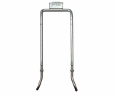 4D-015-DES 00 gauge spares Class 122 Double Exhaust Silver-R