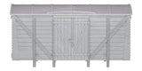 B004 OO Gauge Unpainted GWR Ventilated Van Body (VB4)