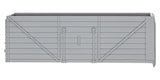 B006 OO Gauge Unpainted 8 Plank Wagon Body (10ft Chassis)