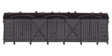B013 OO Gauge Unpainted Fruit D Wagon Body