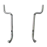2D-009-EP Class 121 N Gauge Spares - Exhaust Pipes pair l+R H -R