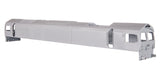 4D-005-REJBDYSHELL-C OO Gauge Class 59 Reject Body Shell Grey W/ Twin Head Lights