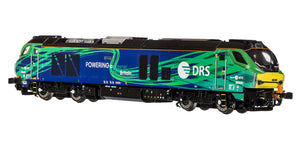 2D-022-016 N Gauge Class 68 Pride of the North 68006 New DRS/NTS Green