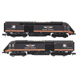 2D-019-204 N Gauge Class 43 HST Grand Central Twin Pack 43480 & 43480 Buffers