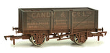 4F-051-024 OO Gauge 5 Plank Wagon 10' Wheelbase Candy & Co Weathered