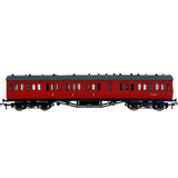 4P-010-051 OO Gauge 57ft Stanier Non-Corr Composite M16640 Unlined Carmine