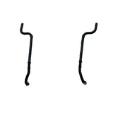 2D-009-EPB Class 121 N Gauge Spares - Exhaust Pipes black pair l+R H -R