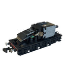 2S-008-TC5 N Gauge spares A4 - Complete Tender Chassis Red Buffer Beam / White Lined