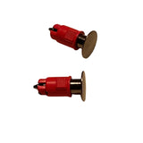 4S-001-CSBP 00 Gauge Spares GWR Manor - Collett Straight Buffer Pair -R