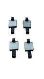 4D-022-BUFFST 00 gauge spares class 68 - Buffer Step Silver Pair-R