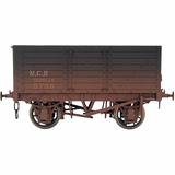 7F-073-018 O Gauge 7 Plank 9' W/B Three Door Bersham 5738 Weathered