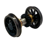 4S-024-WGKP 00 gauge spares H L 040 Wheelset geared black plain- R