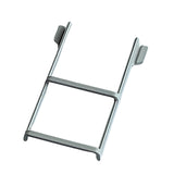 7F-082-STEP 0 gauge spares MHA- wagon step painted white. - R