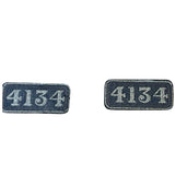 4S-041-CBNPLT 00 gauge spares 61xx prairie - cabside number plate 4134 (pair)-R