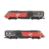 2D-019-205 N Gauge Class 43 HST Virgin Twin Pk 43080 (buffers) & 43091 (no buffers)