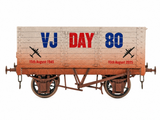 7F-073-022W O Gauge 7 Plank 9' W/B Three Door VJ Day Airforce 80th Anniversary Weathered