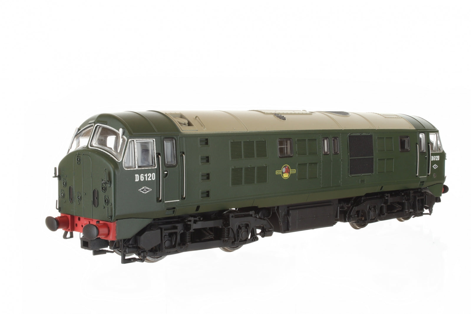 4D-025-002D Class 21 D6120 BR Green DCC