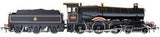4S-001-008 OO Dinmore Manor 7820 in BR Early Crest MT Lined Black