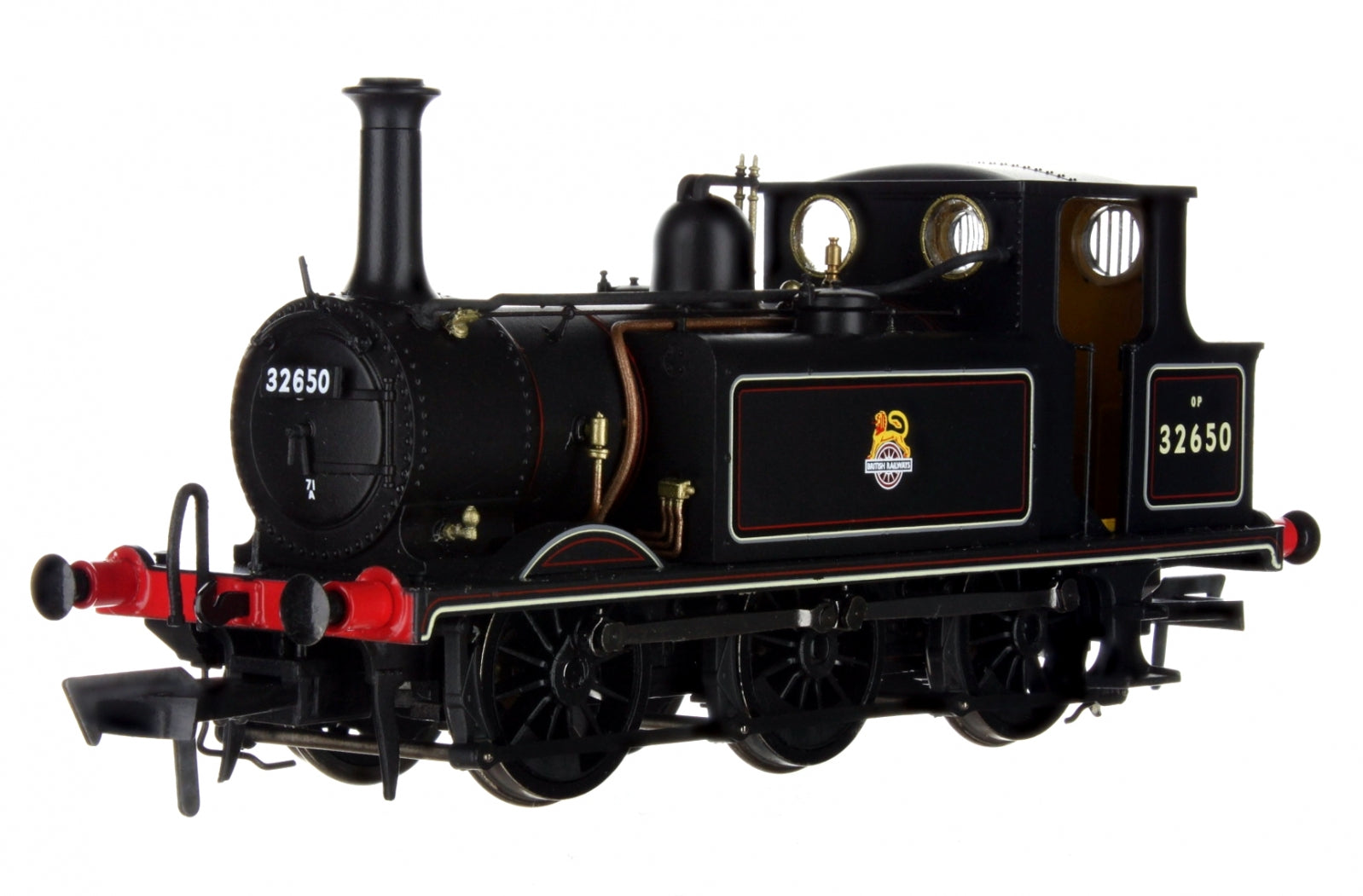 4S-010-012 OO Gauge Terrier A1X 32650 B R Lined Black E/Crest Ex Isle of Wight