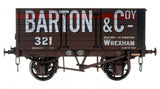 7F-073-004W O Gauge 7 Plank 9ft WB Three Door Barton & Coy 321 Weathered