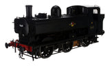 7S-007-007 O Gauge Class 57xx Pannier 9669 BR Black Late Crest