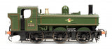 7S-024-004 O Gauge Class 64xx Pannier 6439 BR Late Crest Lined Green