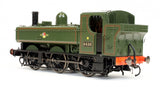 7S-024-004 O Gauge Class 64xx Pannier 6439 BR Late Crest Lined Green