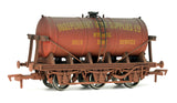 4F-031-012 OO Gauge 6 Wheel Milk Tanker Independent Milk Supplies Weathered