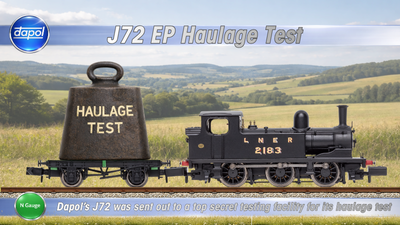 Dapol J72 Ep out on Load haulage test video