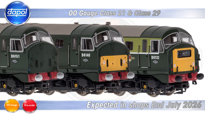 OO Gauge Class 21/29 Production Samples