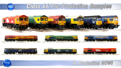 O Gauge Class 66 Update - Pre-Production Samples