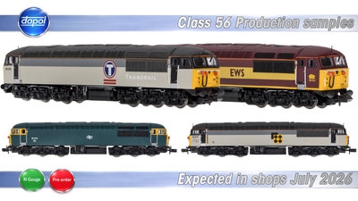 N Gauge Class 56 Production Sample Update