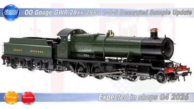 OO Gauge GWR 2-8-0 28xx Decorated Sample Update