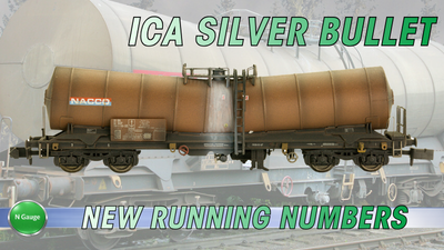 N Gauge NEW ICA SILVER BULLET RUNNING NUMBERS ANNOUNCED