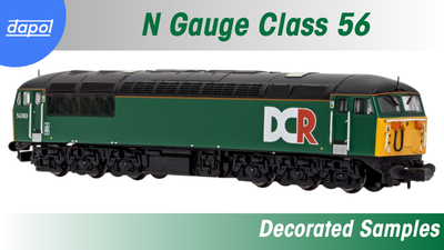N Gauge Class 56 Decorated Sample Update
