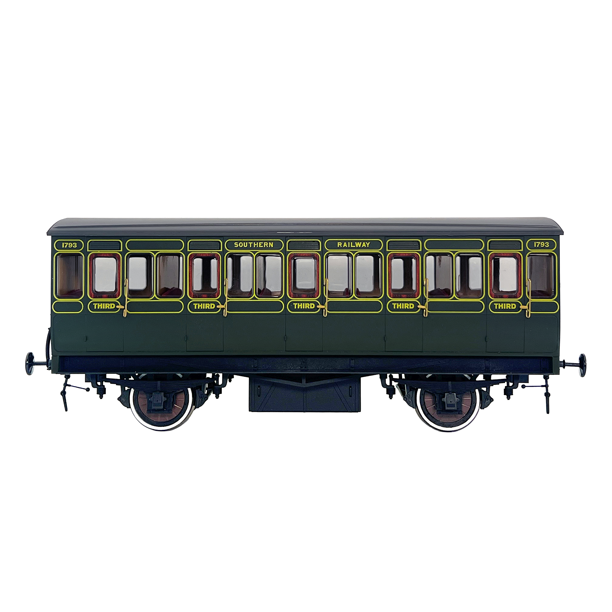 7P-020-651 O Gauge Stroudley 4 Wheel Elec Lit All 3rd Sthn Lnd Green 1793