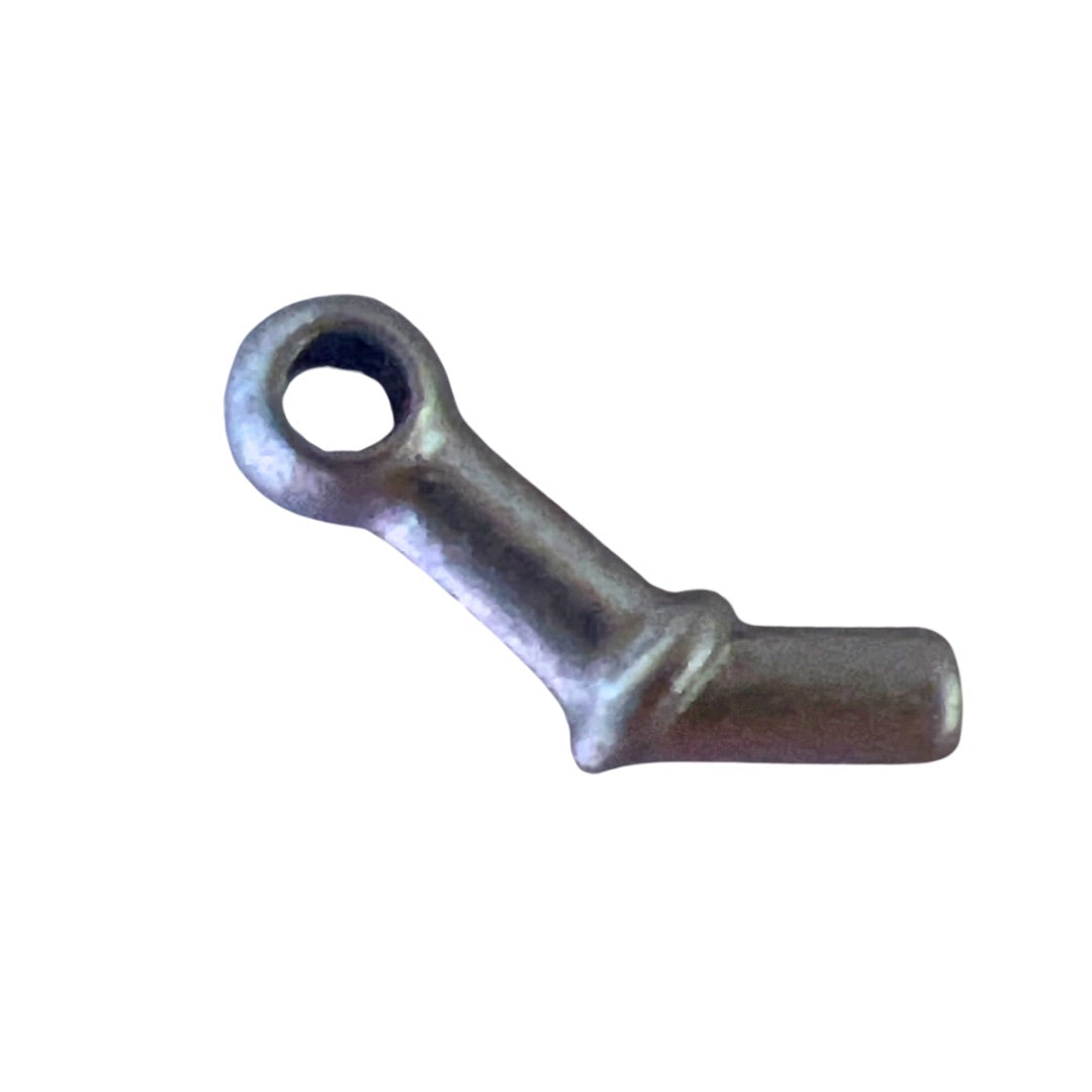 7S-018-HKAS 0 gauge spares B4 Handrail knob angled silver -R