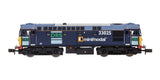 2D-001-012 N Gauge Class 33/0 33025 DRS