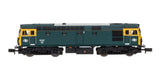 2D-001-025 N Gauge CLASS 33/1 33107 BR Blue
