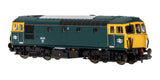 2D-001-025 N Gauge CLASS 33/1 33107 BR Blue