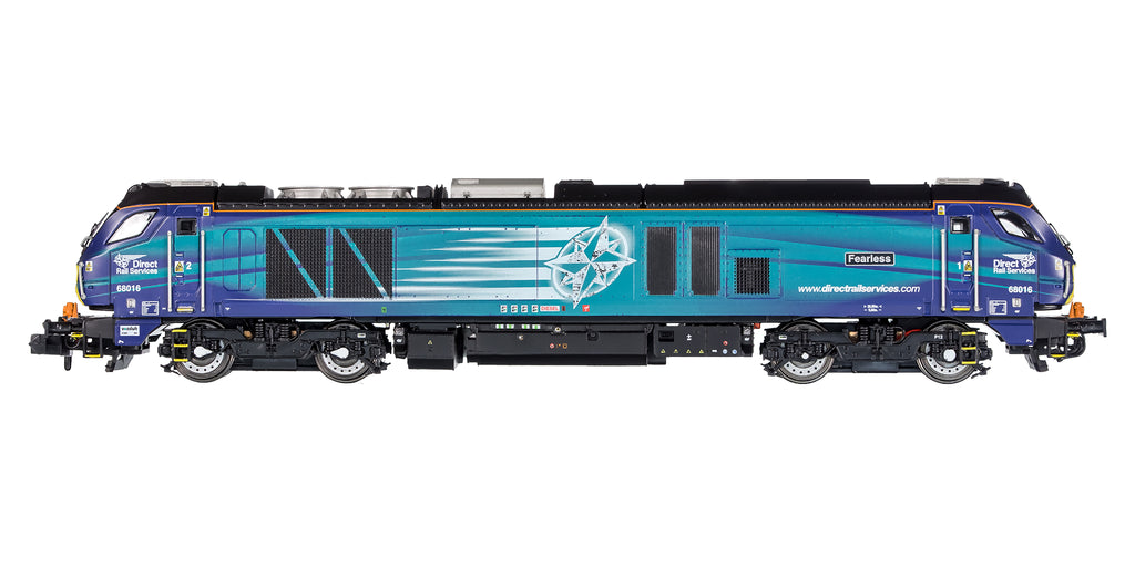 2D-022-012 N Gauge Class 68 Fearless 68016 DRS Compass– Dapol
