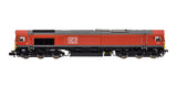 2D-066-001 Class 66 66001 DB Red