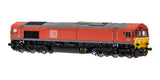 2D-066-001 Class 66 66001 DB Red