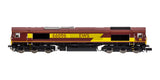 2D-066-002 Class 66 66096 EWS Red / Gold