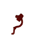 2D-066-ANM N Gauge Spares Class 66 - GPS Antenna, EWS Maroon-R