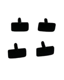 2D-066-BUFS N Gauge Spares Class 66 - Buffers Rectangle 4 pack - R