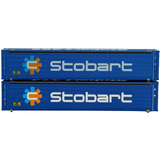 2F-028-219 N Gauge 45FT CURTAIN SIDE STOBART TESU