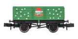2F-071-119 N Gauge 7 Plank Bah Humbug Christmas Wagon